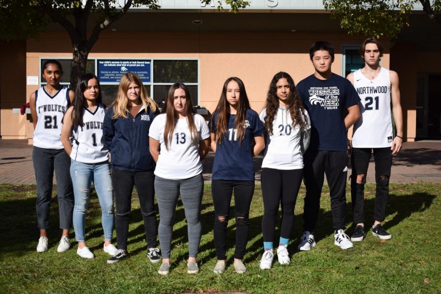 GAME FACE: This year’s winter sports captains are ready to lead their teams to victory.