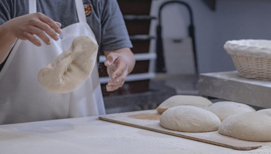 KNEAD-ING SUPPORT: Crema Artisan Bakery perfects its hand-crafted baked goods for its new customers.