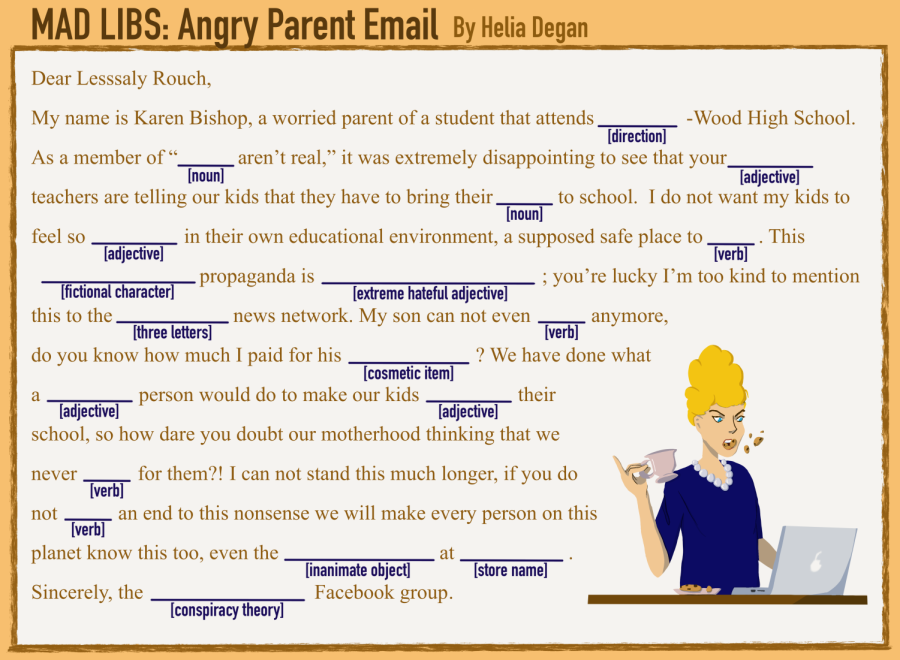 MAD LIBS: Angry Parent Email