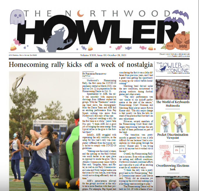 October Howler Volume XXIII, Issue III