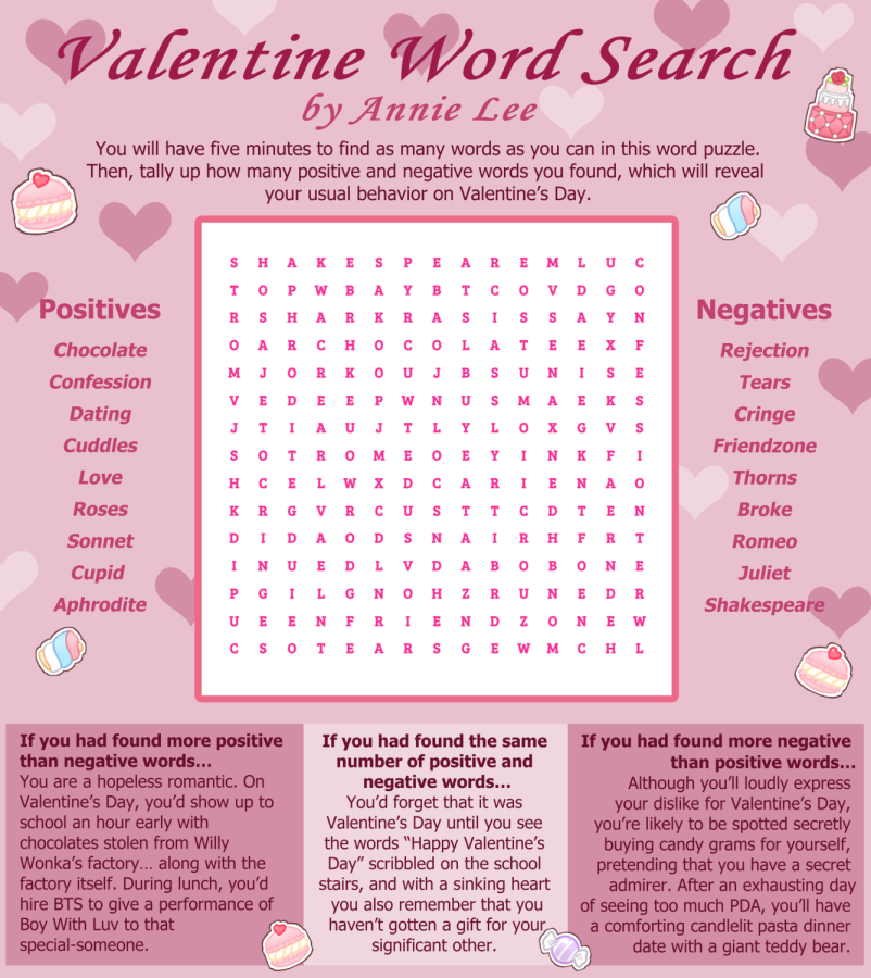 [JUNK] Valentines Word Search