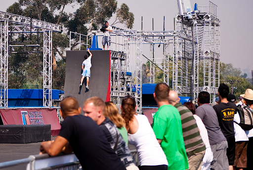 WILL YOU CLIMB THE WARPED WALL?: Instead of merely watching the American Ninja Warrior show, head over to the adventure park for a chance to try it out yourself.
