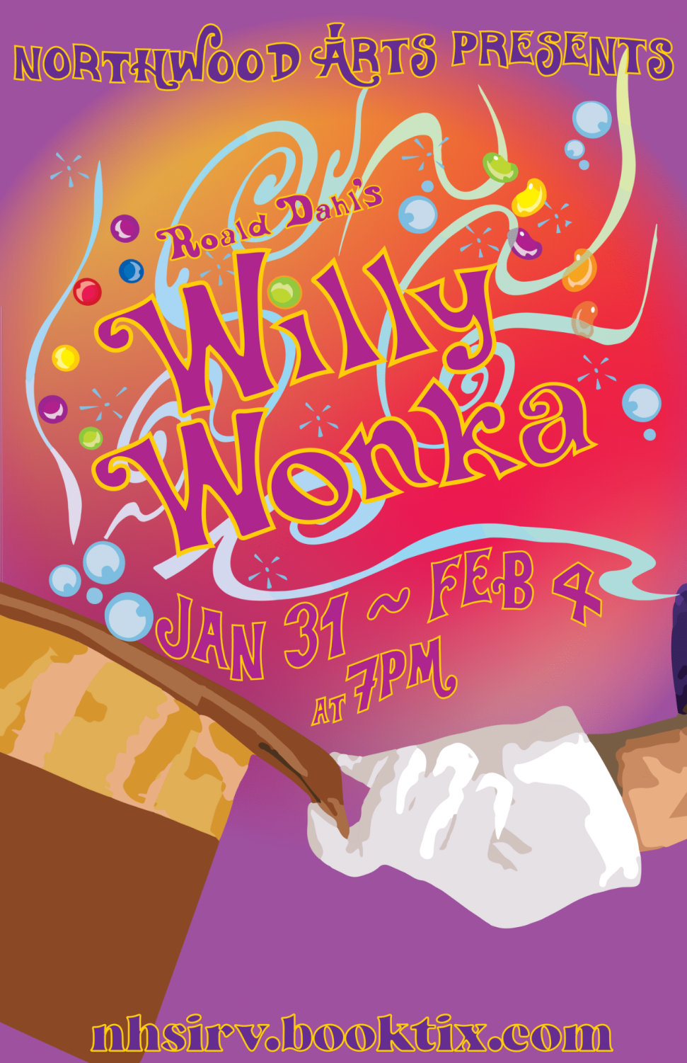 Journey Theater presents Roald Dahl's “Willy Wonka” – Events