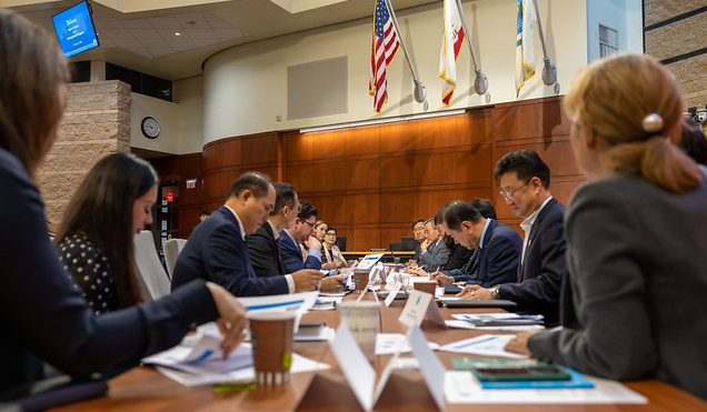 POWER TO REFORM: Irvine City Council speaks with visiting Ansan city officials on OCPA progress.