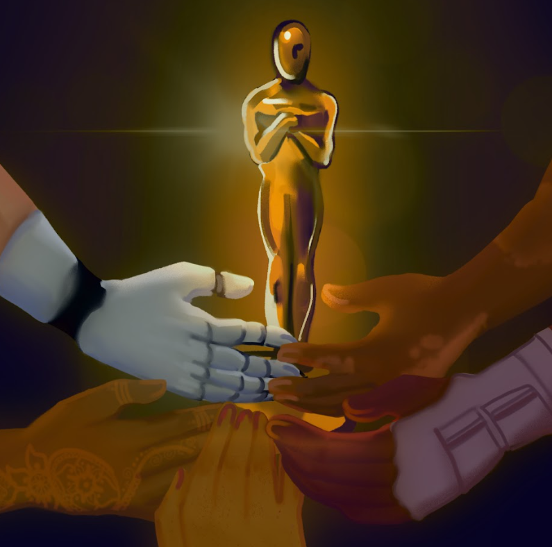 THE GOLDEN IDEAL: The Oscars statuette is a symbol that celebrates the capabilities of people belonging to all ethnic backgrounds and gender identities.