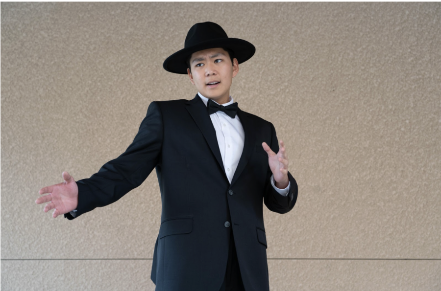 JAZZED TO PERFORM: This performance was senior Kerry Han’s first time onstage, yet his passion for singing created a remarkable act.
