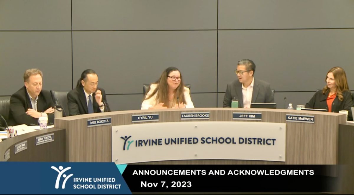 FREEDOM FOR FLAGS: IUSD Board discusses the future of flag policies in IUSD schools, specifically any flag that is not a California flag.