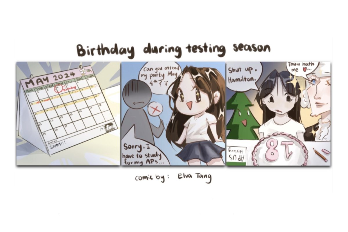 Comic: Birthdays during testing season