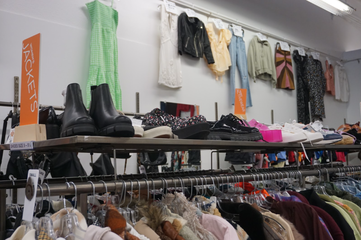 QUITE QUAINT: Crossroads was the smallest thrift store with diverse styles, and it is also the closest. 