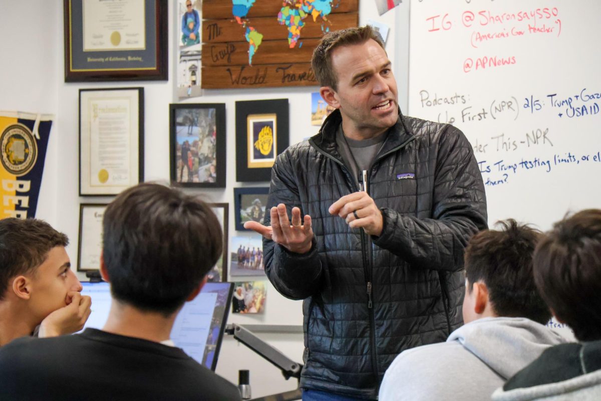 CLASSROOM TO CAREER: History teacher Greg Guy leads the efforts to create a new education-based career course. 
