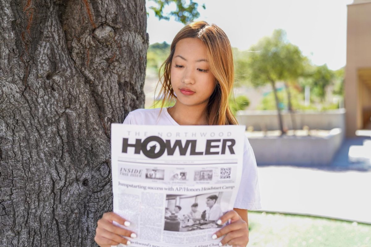 LEE-DING THE WAY: Editor-in-Chief senior Courtney Lee previews her last Back-to-School issue and prepares to lead The Northwood Howler through the 2025-26 school year.