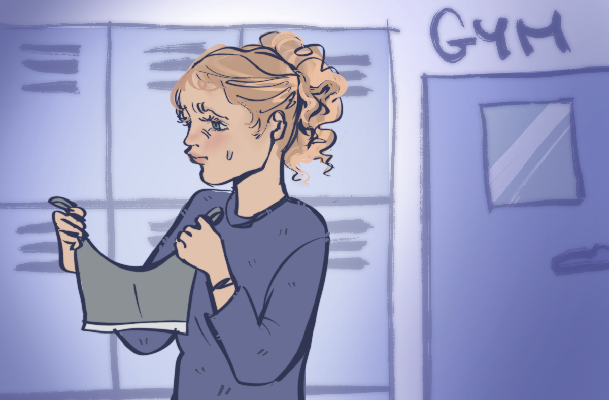 SAFETY, NOT STARES: Gym policies must be reformed to protect the safety of all people, including female-presenting individuals who dress for comfort, not attention.