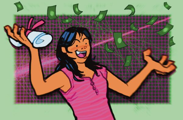 MONEY IS RAINING FROM THE SKY: Students should get a head start on ensuring their financial security by taking advantage of scholarship opportunities.