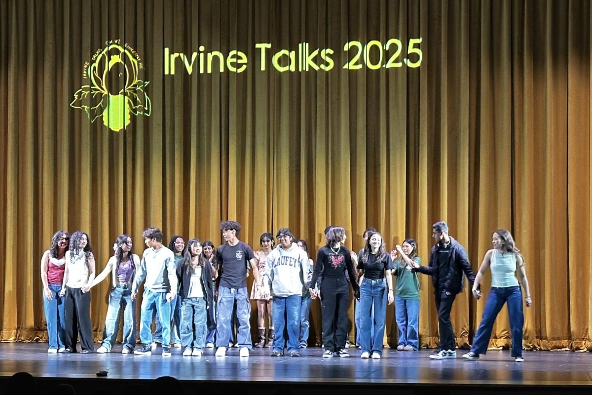 KEEP THESE VOICES ALIVE: Irvine Talks deserves the funding and support needed to continue its mission of empowering students across Irvine.