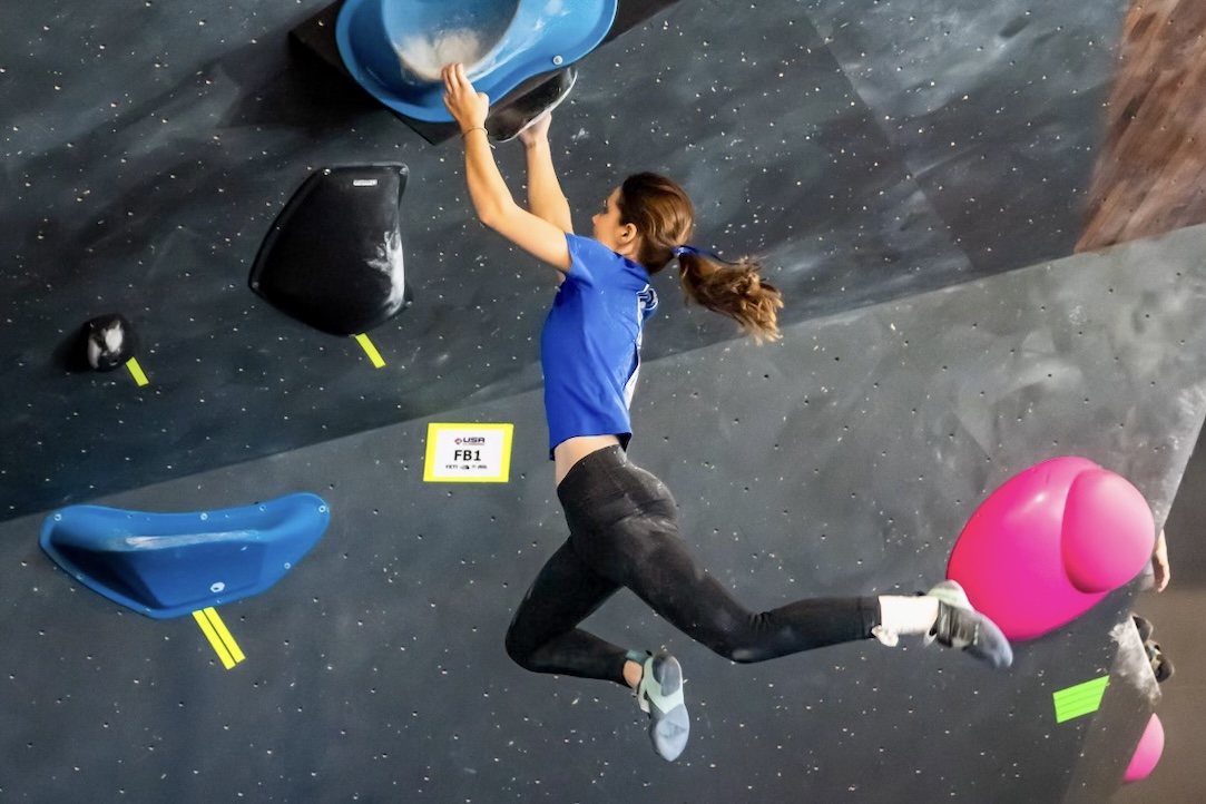 Evelyn Heninger is climbing her way to the top