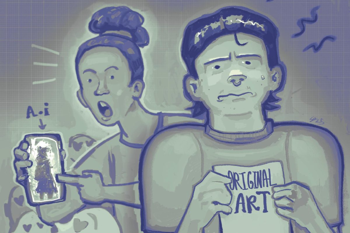 AYE, THAT’S AI!: Artwork created using artificial intelligence is a labor of ... the algorithm?