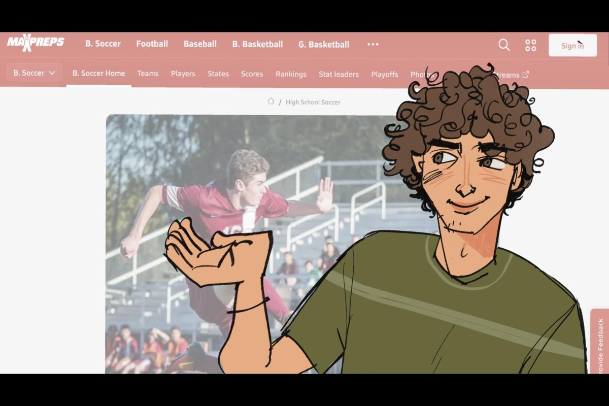 STATS AT A GLANCE: MaxPreps’ homepage displays stats and team information for high school sports.