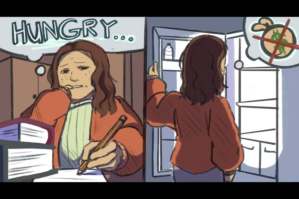 FOOD IS A NECESSITY: Financial insecurity leads to food being out of reach for millions of working-class Americans.